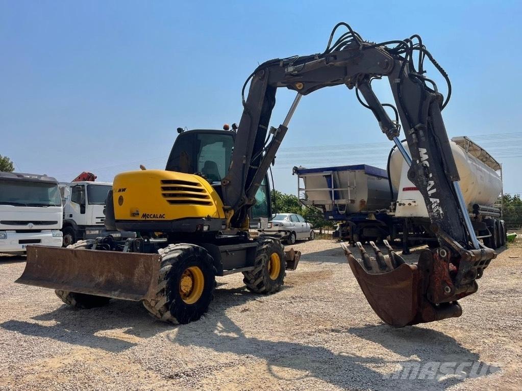 Mecalac 714 MW Εκσκαφείς με τροχούς - λάστιχα
