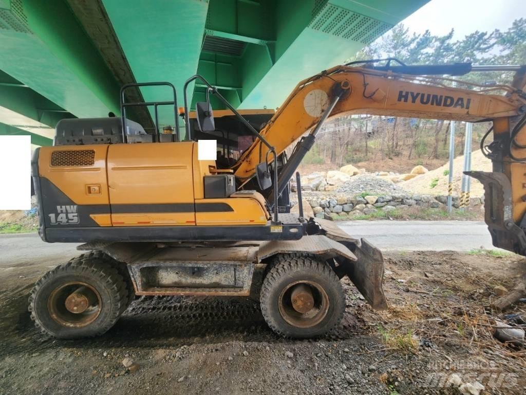Hyundai HW 145 Εκσκαφείς με τροχούς - λάστιχα
