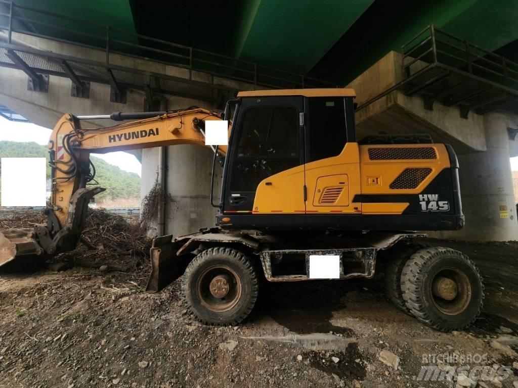 Hyundai HW 145 Εκσκαφείς με τροχούς - λάστιχα