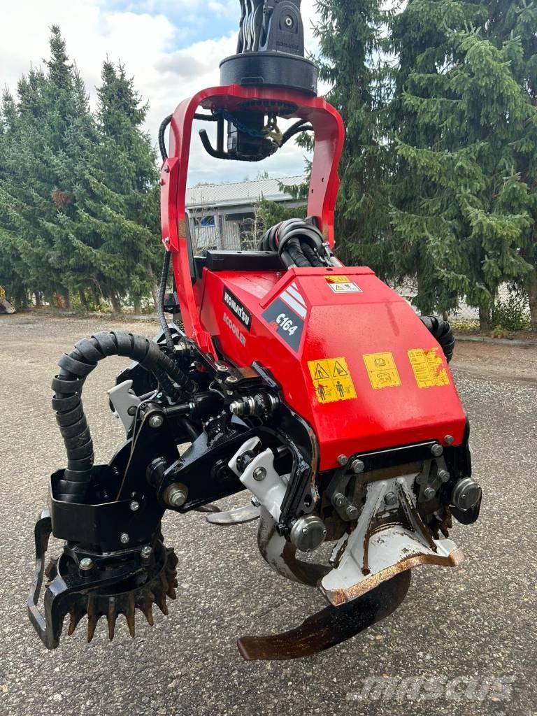 Komatsu C 164 Κεφαλές συλλεκτικών μηχανών