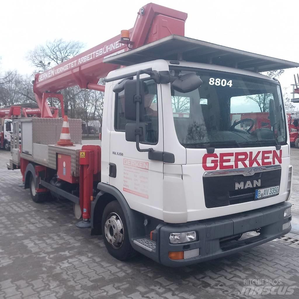 Ruthmann T 330 Εναέριες πλατφόρμες τοποθετημένες σε φορτηγό