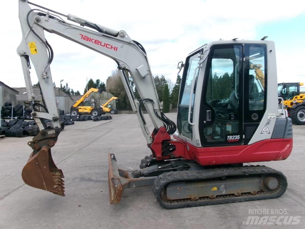 Takeuchi TB 235 Εκσκαφάκι (διαβολάκι) < 7t
