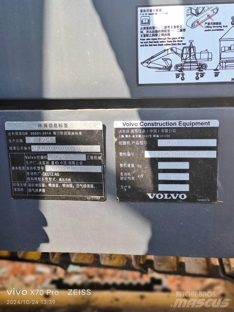 Volvo EC 210 Εκσκαφείς με ερπύστριες