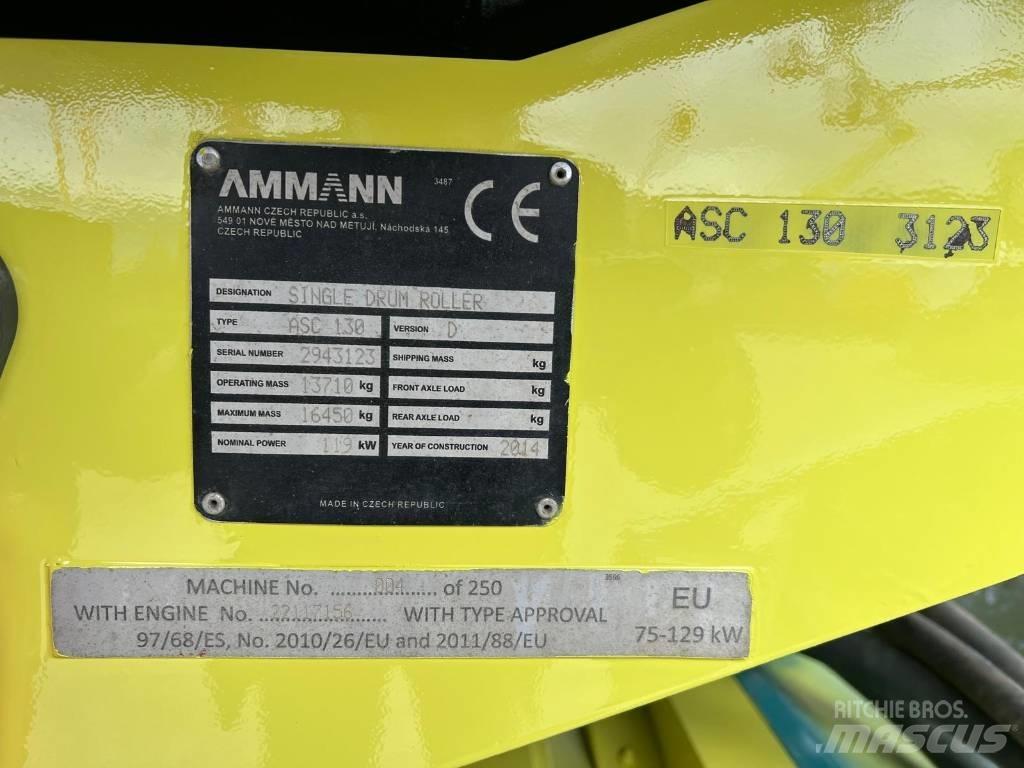 Ammann ASC 130 D Οδοστρωτήρες μονού κυλίνδρου