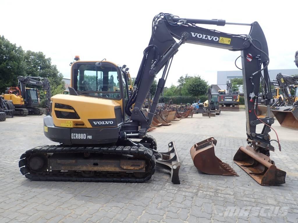 Volvo ECR 88 D Μίνι εκσκαφείς 7t - 12t