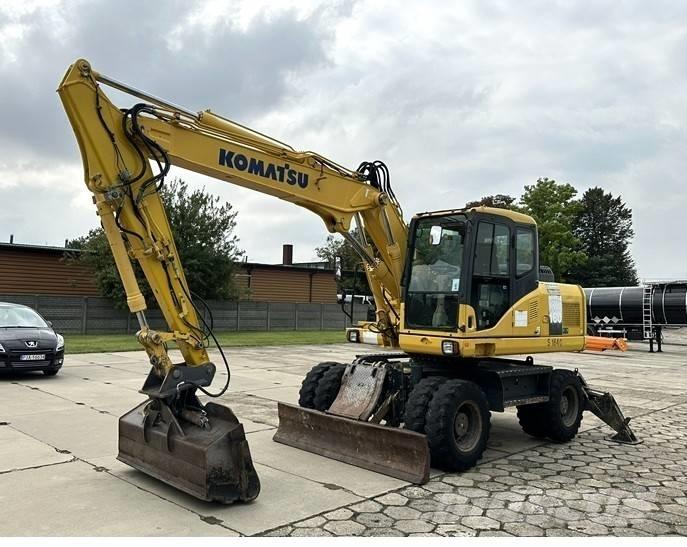 Komatsu PW 160-7E0 Εκσκαφείς με τροχούς - λάστιχα