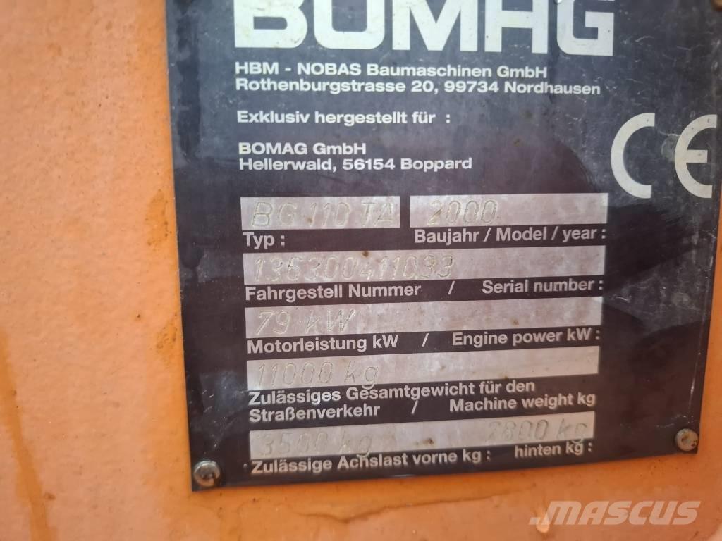 Bomag BG 110 TA Γκρέιντερς