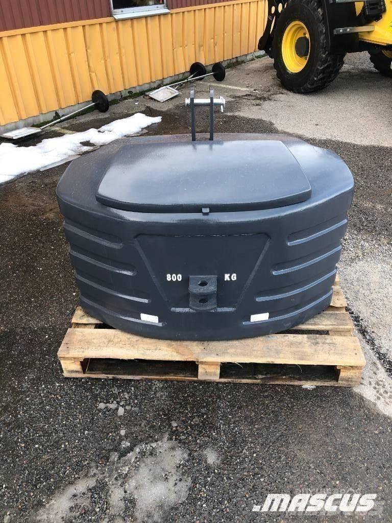  Frontvikter 800 KG Μπροστινά βαρίδια