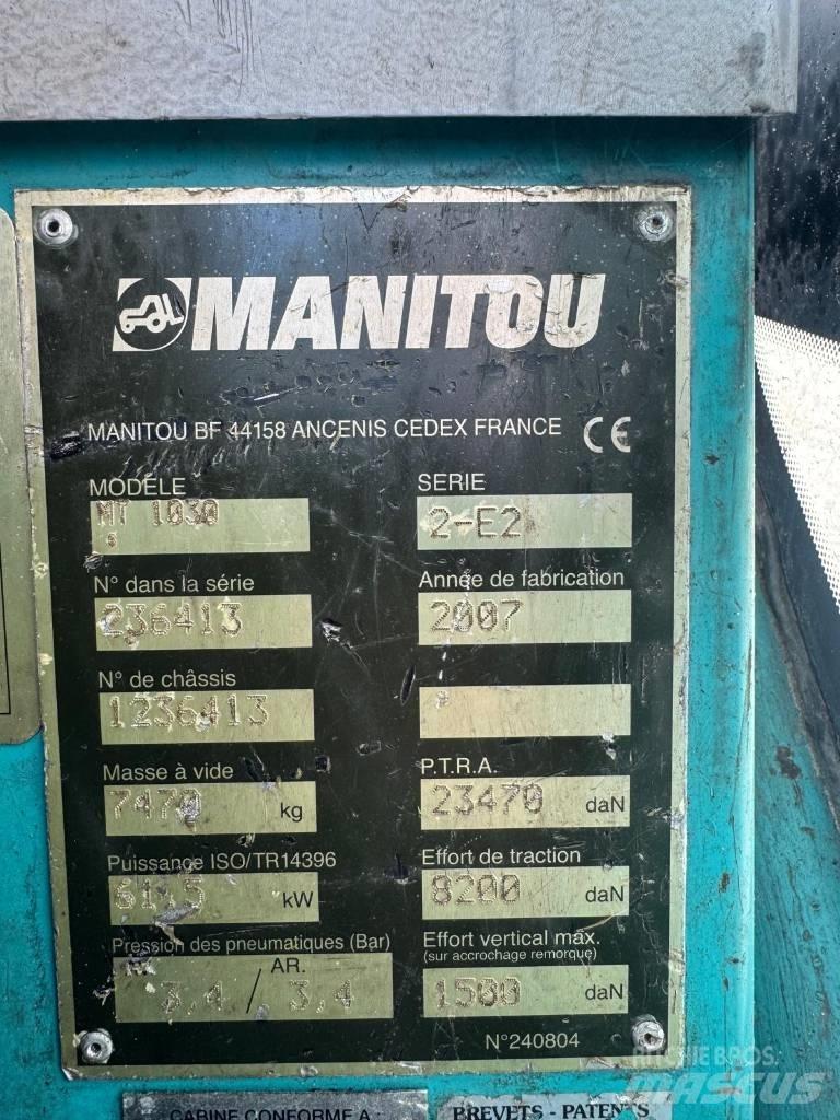 Manitou MT 1030 S Τηλεσκοπικοί ανυψωτές