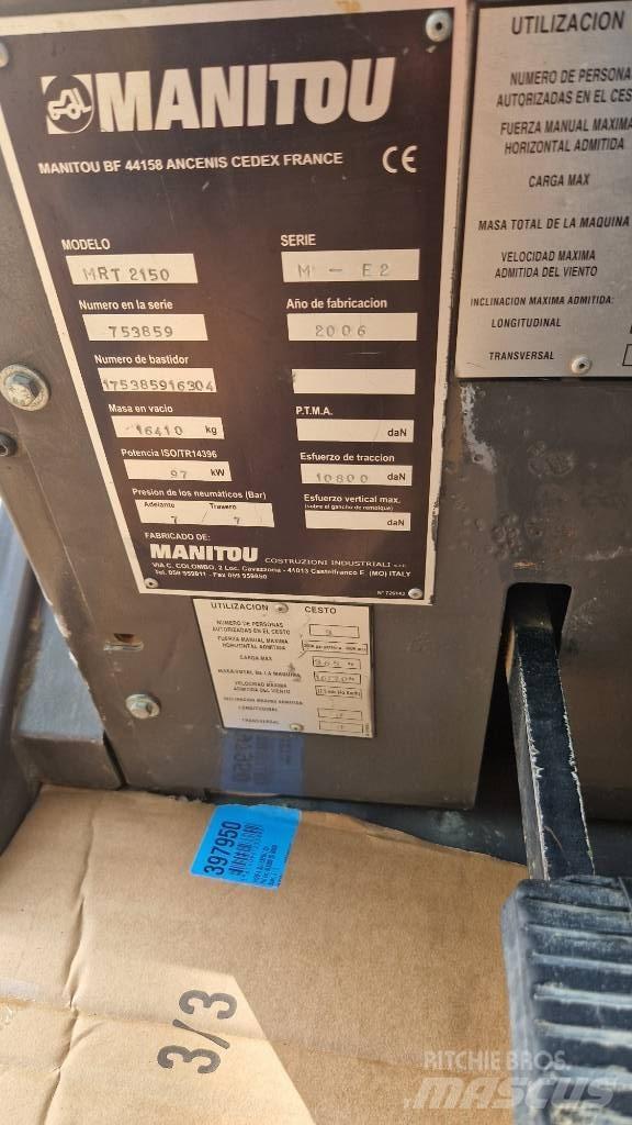 Manitou MRT 2150 M Τηλεσκοπικοί ανυψωτές