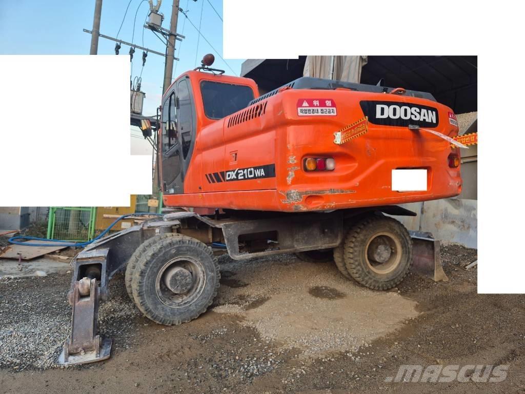 Doosan DX210W Εκσκαφείς με τροχούς - λάστιχα