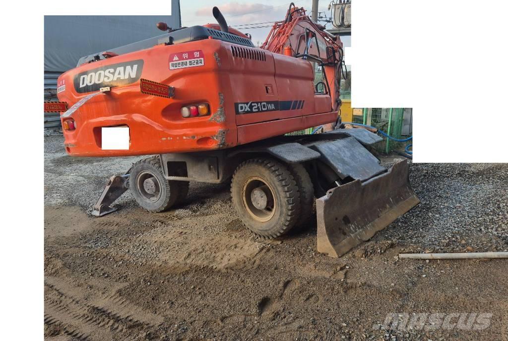 Doosan DX210W Εκσκαφείς με τροχούς - λάστιχα