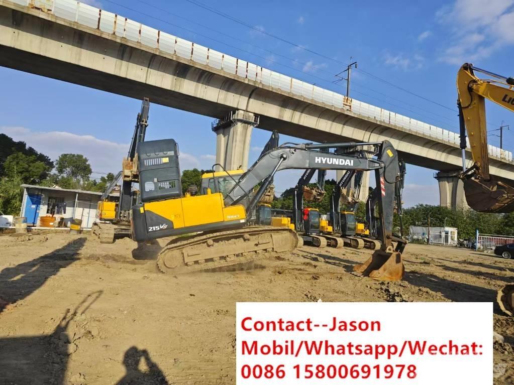 Hyundai R215 LVS Εκσκαφείς με ερπύστριες