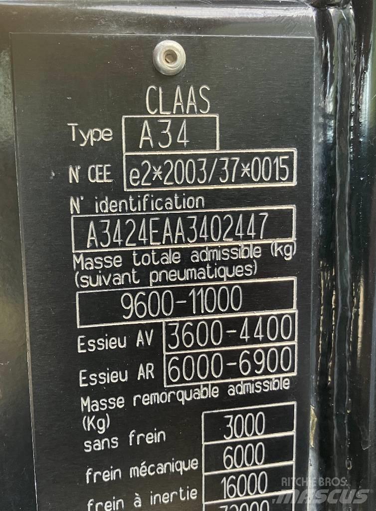 claas 550 cis Τρακτέρ
