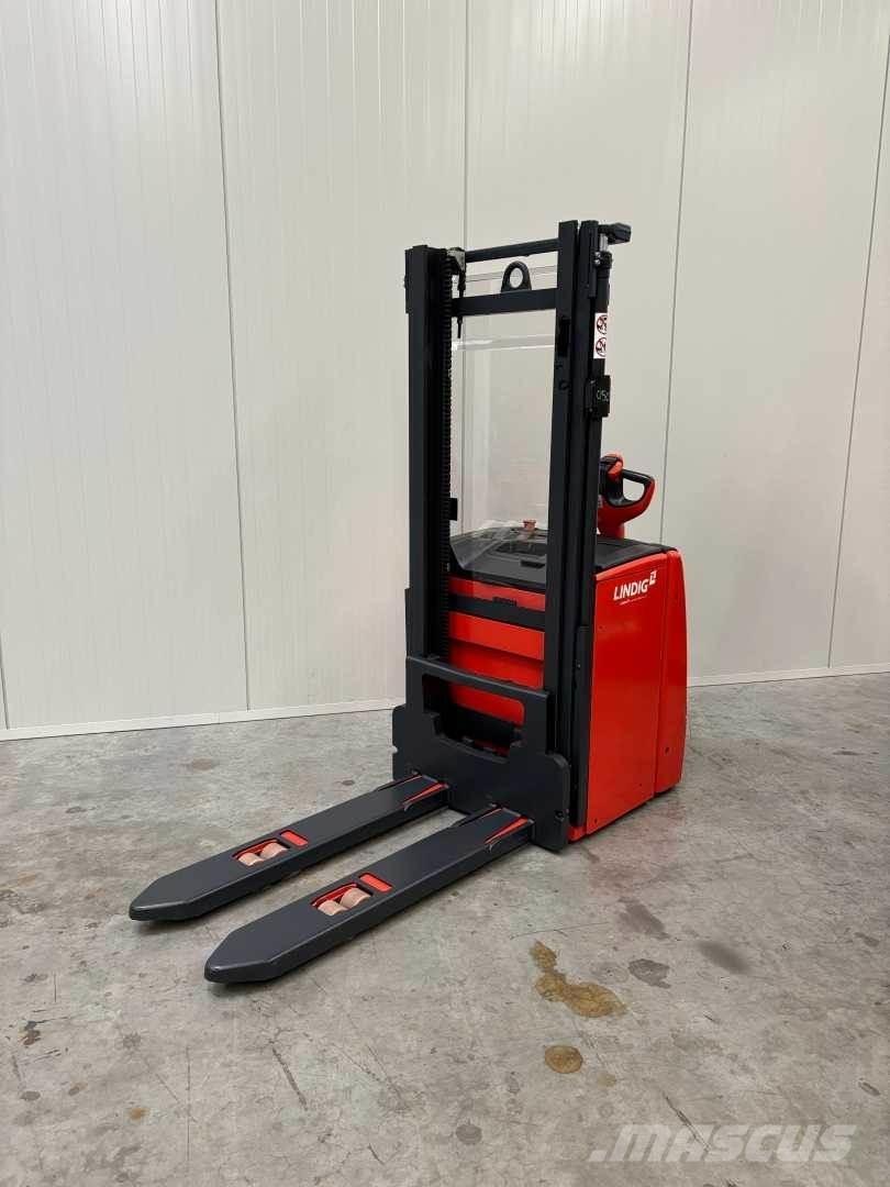 Linde L16 Παλετοφόρα πεζού χειριστή με ιστό
