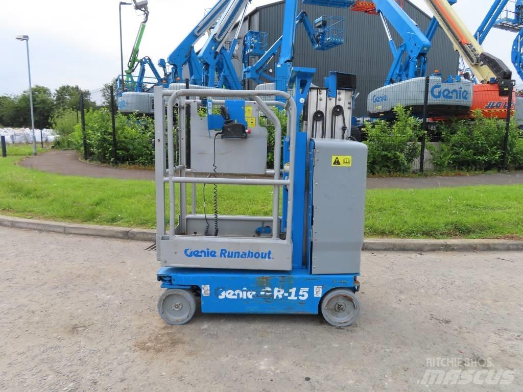 Genie GR 15 Ανυψωτήρες με κατακόρυφους πυλώνες