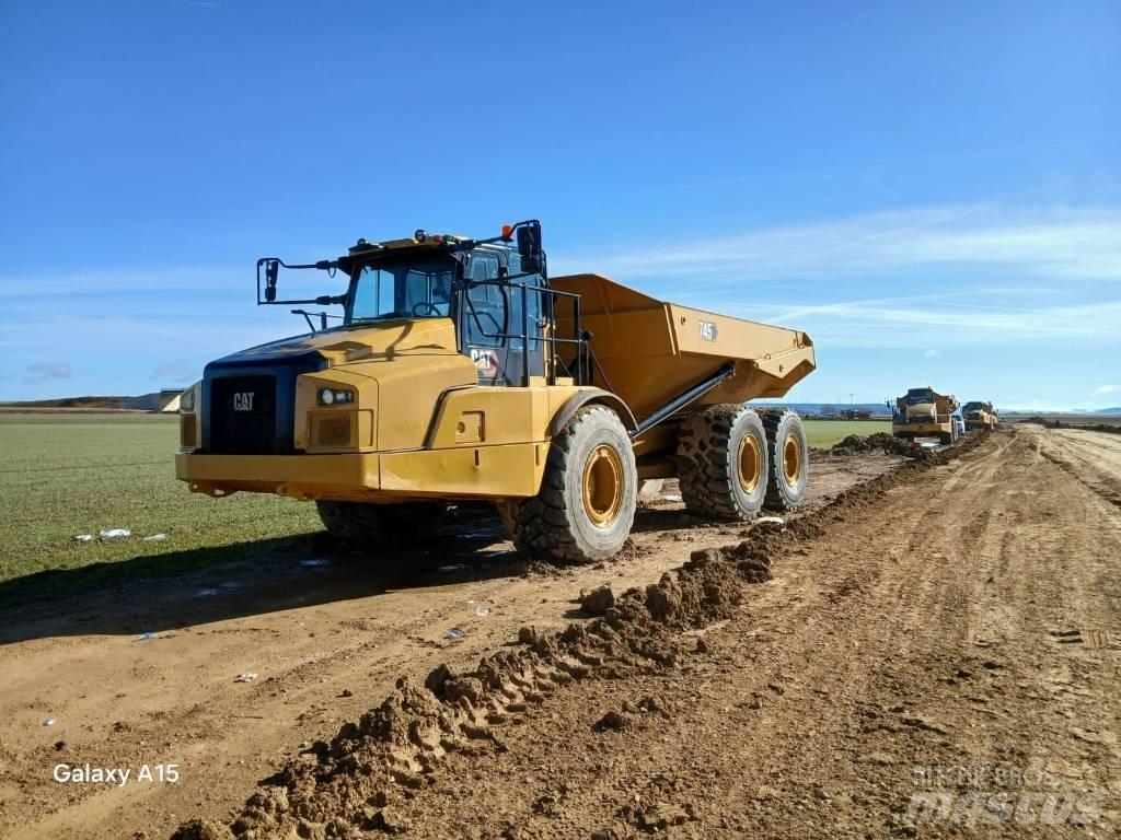 CAT 745 Σπαστό Dump Truck ADT