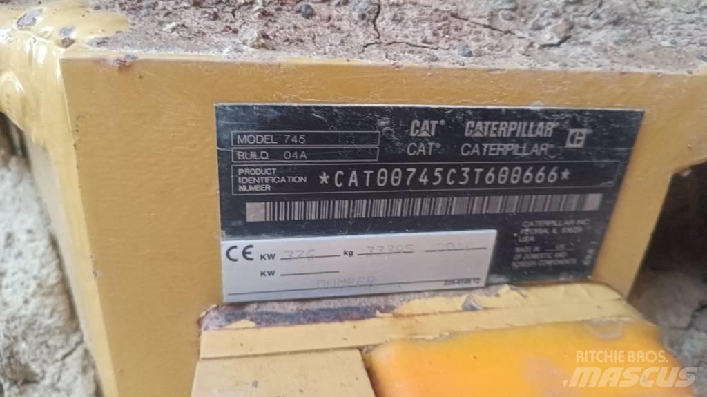 CAT 745 Σπαστό Dump Truck ADT