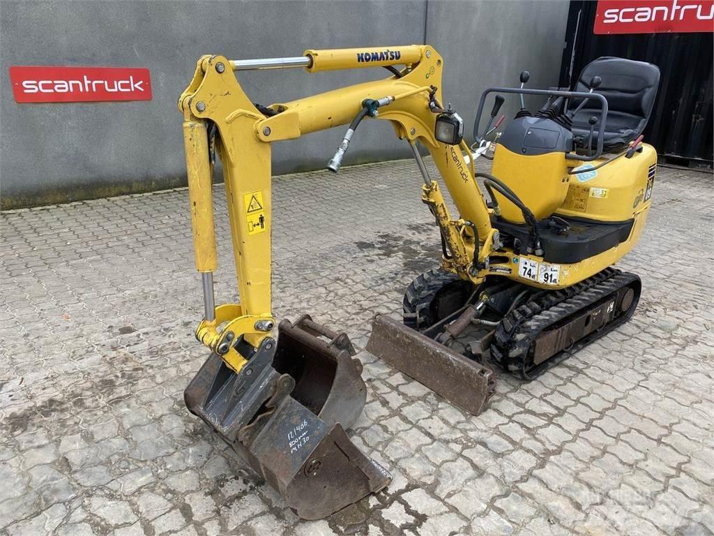 Komatsu PC09-1 Εκσκαφείς με τροχούς - λάστιχα