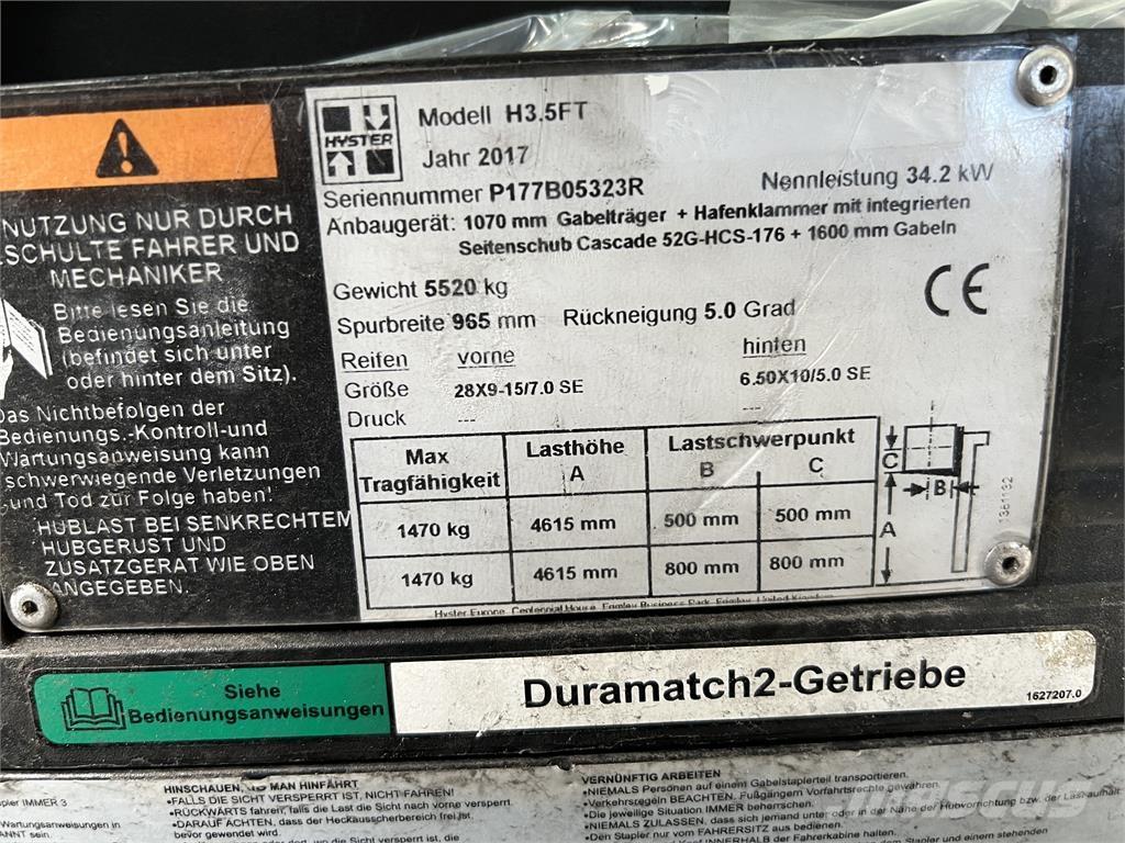 Hyster H3.5 FT/ 23R Πετρελαιοκίνητα Κλαρκ