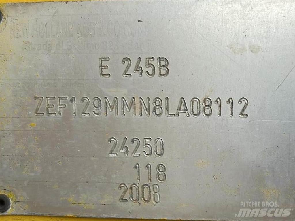 New Holland E245B Ειδικοί εκσκαφείς