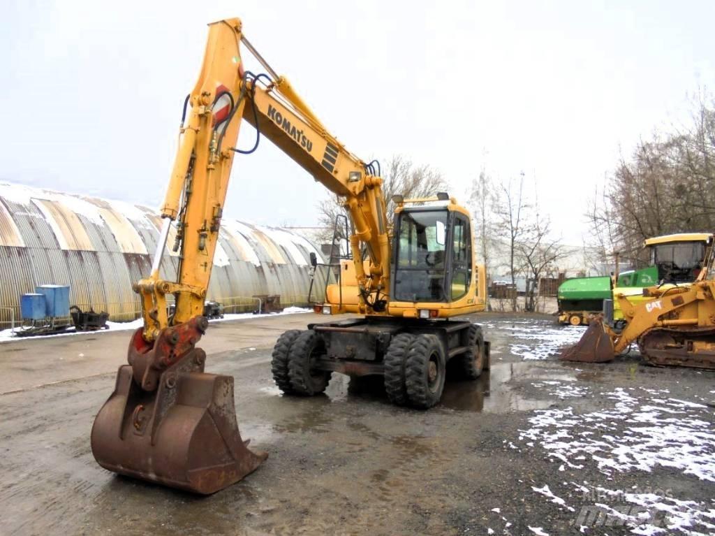 Komatsu PW 130ES-6K Εκσκαφείς με τροχούς - λάστιχα