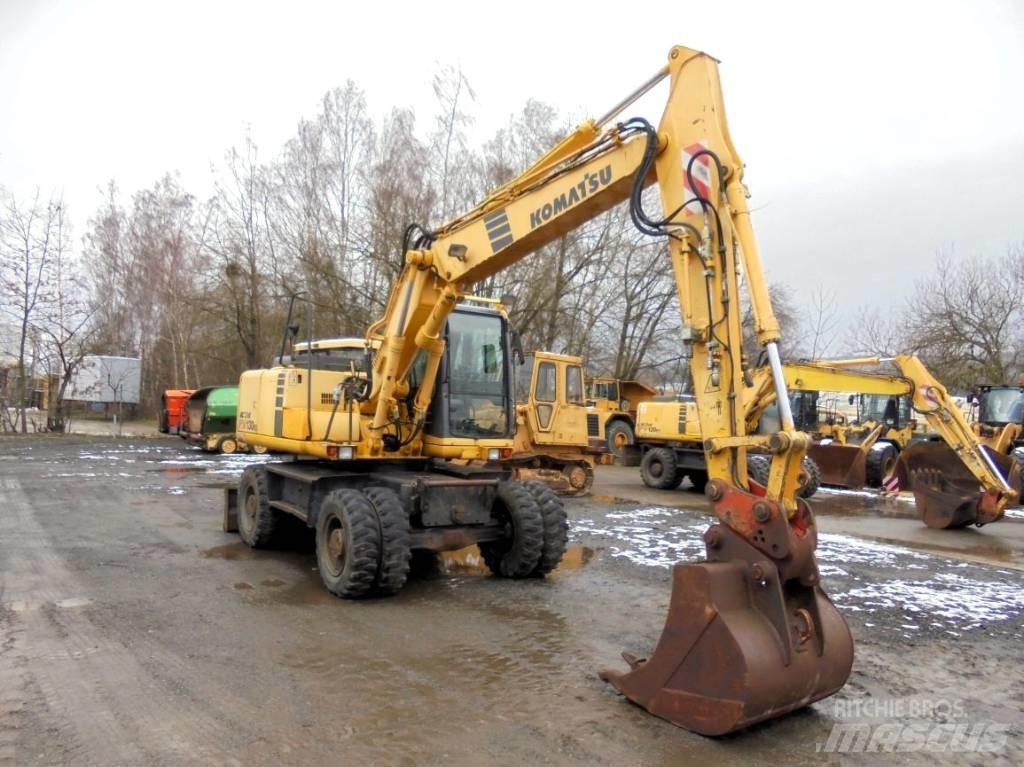 Komatsu PW 130ES-6K Εκσκαφείς με τροχούς - λάστιχα