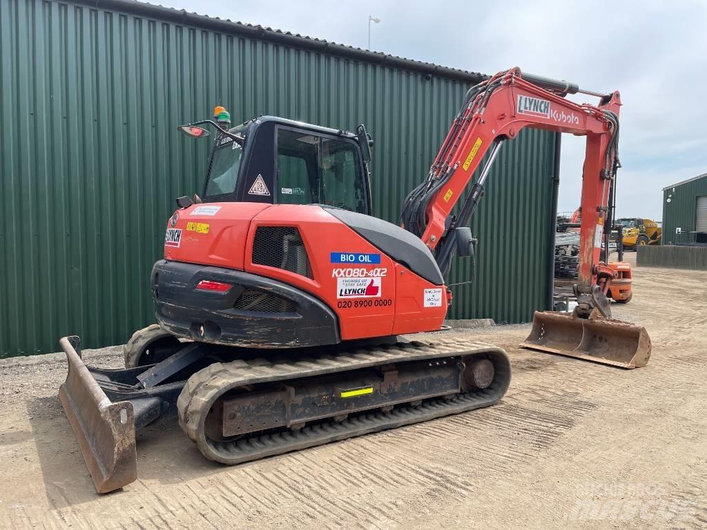 Kubota KX 080 Μίνι εκσκαφείς 7t - 12t