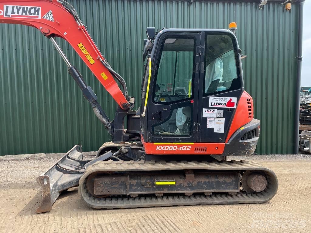 Kubota KX 080 Μίνι εκσκαφείς 7t - 12t