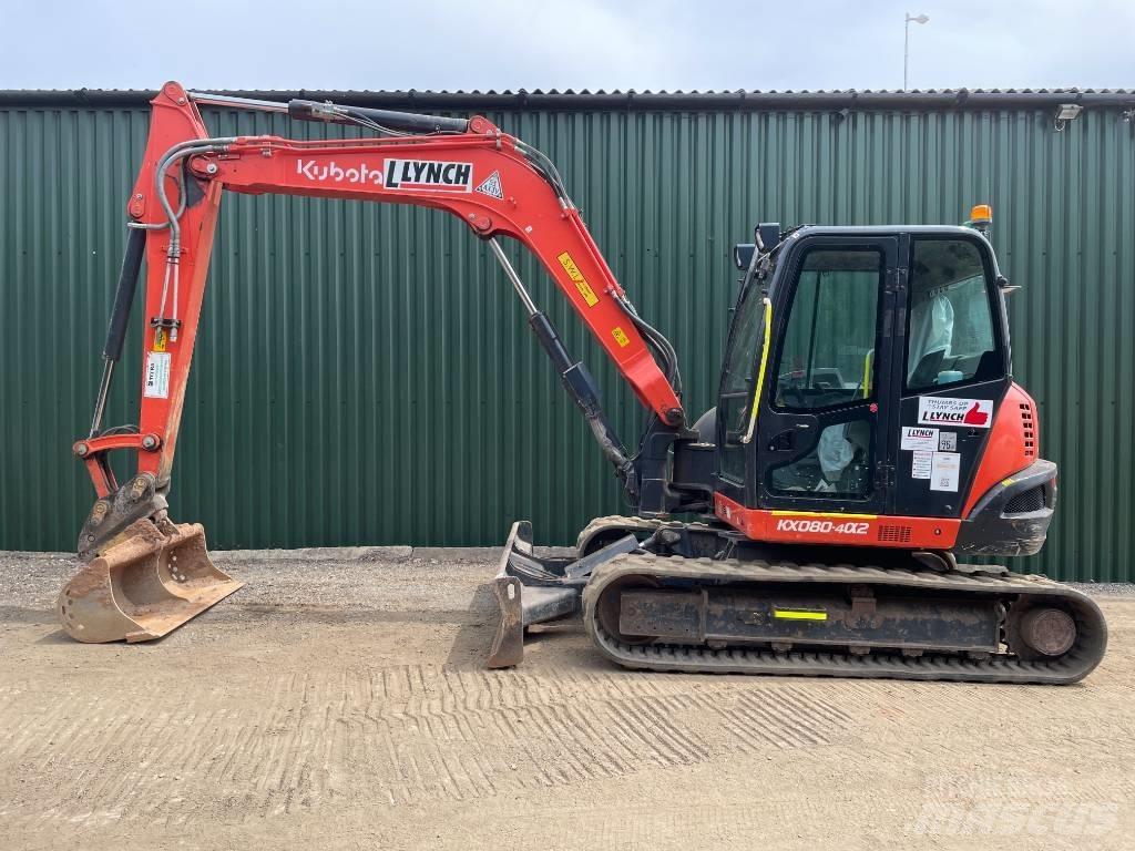 Kubota KX 080 Μίνι εκσκαφείς 7t - 12t