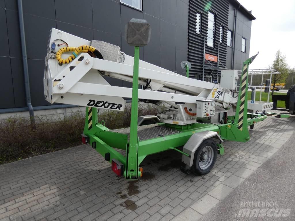 Dexter 17ZA Skylift Εναέριες πλατφόρμες τοποθετημένες σε ρυμούλκα