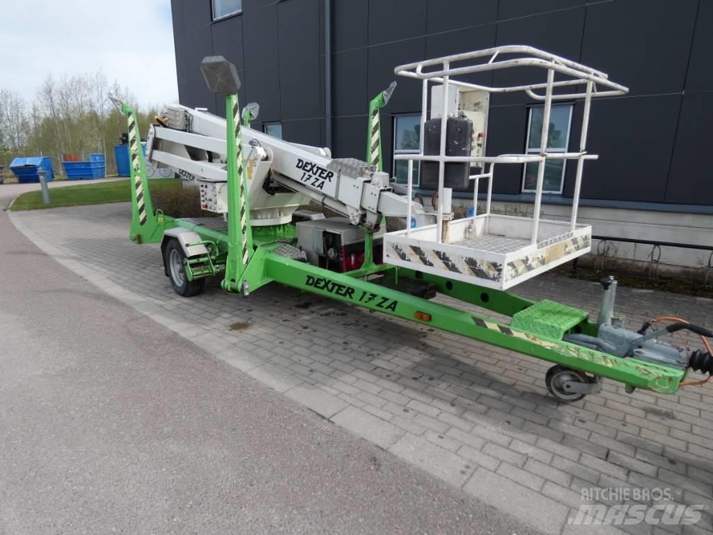 Dexter 17ZA Skylift Εναέριες πλατφόρμες τοποθετημένες σε ρυμούλκα