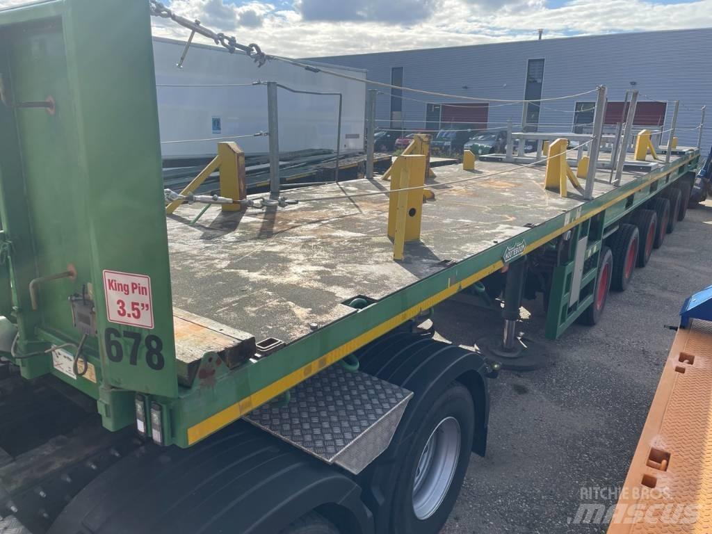 Nooteboom OVB-102-06 Επίπεδες/πλευρικώς ανοιγόμενες ημιρυμούλκες