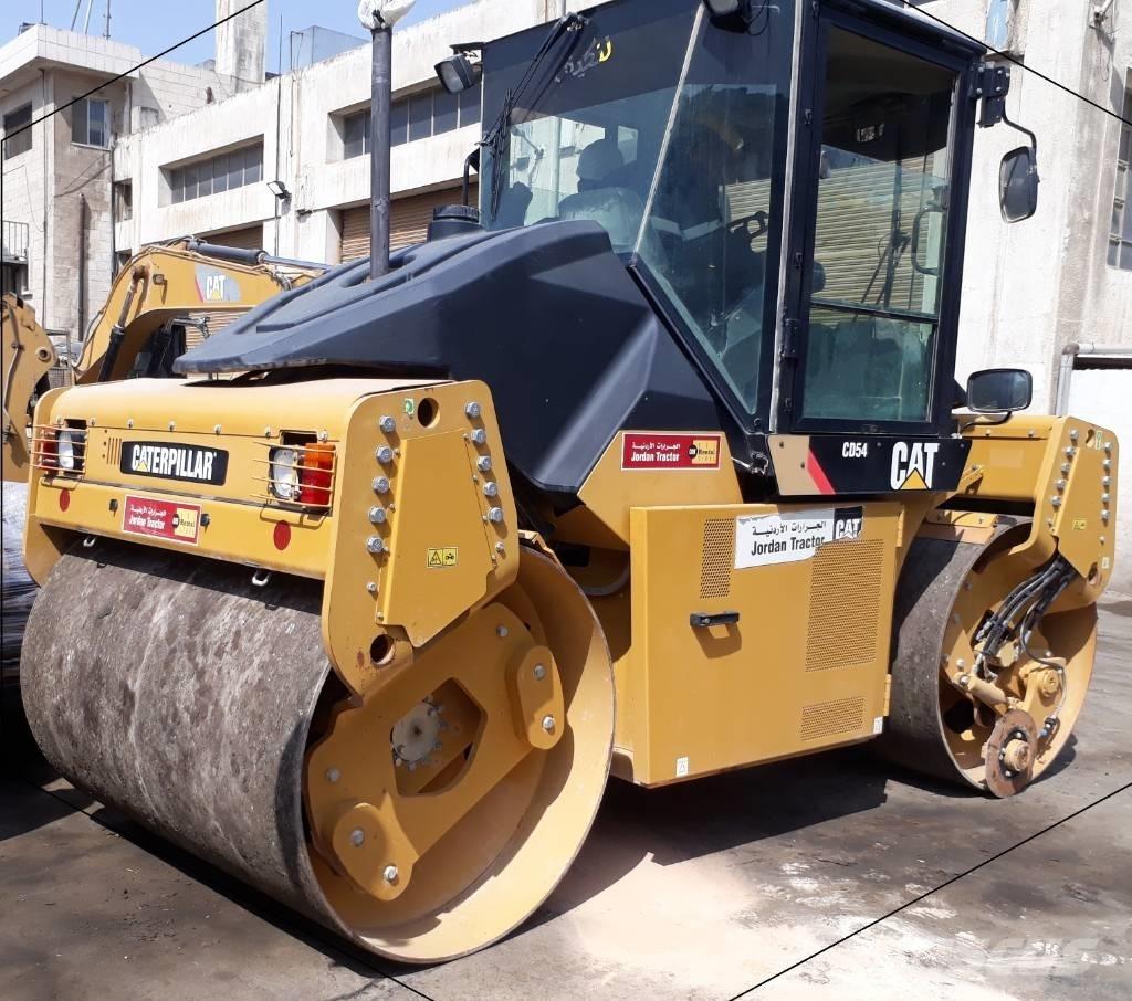 CAT CD54 Οδοστρωτήρες διπλού κυλίνδρου