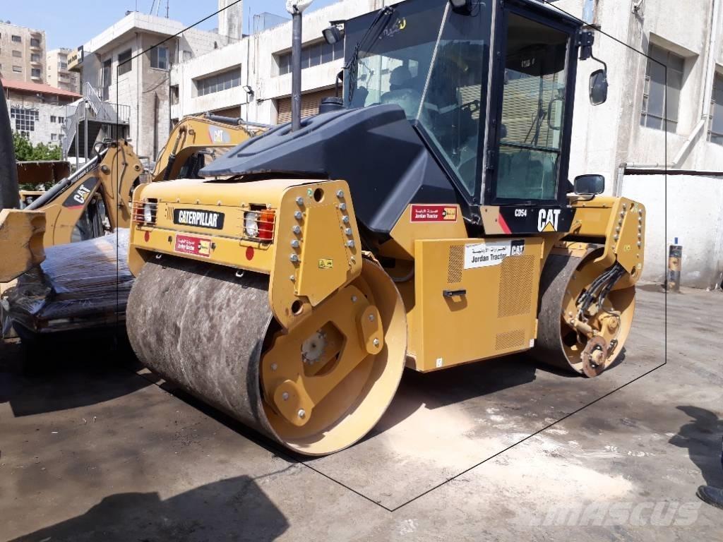 CAT CD54 Οδοστρωτήρες διπλού κυλίνδρου