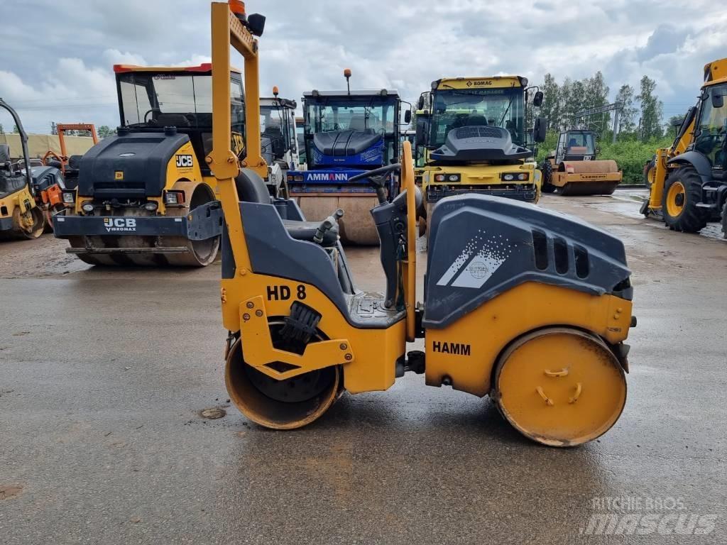 Hamm HD8 CW Οδοστρωτήρες διπλού κυλίνδρου