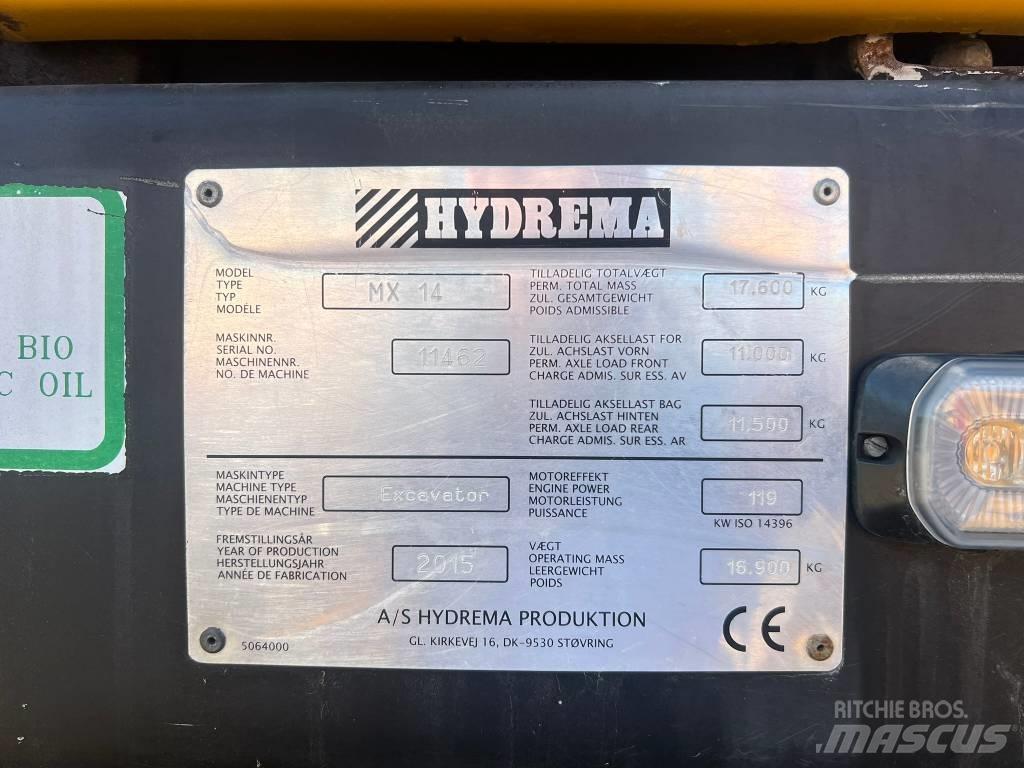Hydrema MX14 Εκσκαφείς με τροχούς - λάστιχα
