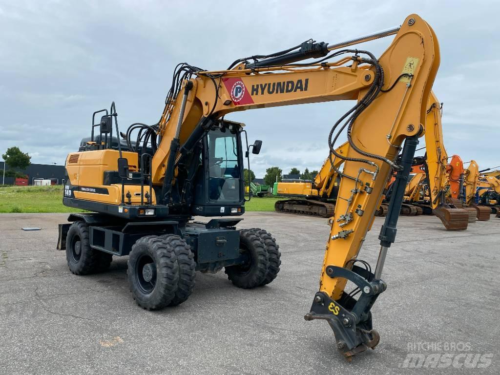 Hyundai HW140 Εκσκαφείς με τροχούς - λάστιχα