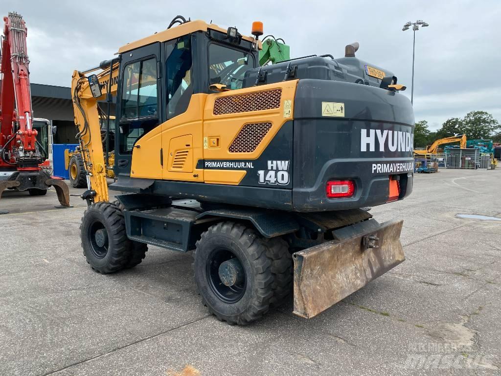 Hyundai HW140 Εκσκαφείς με τροχούς - λάστιχα