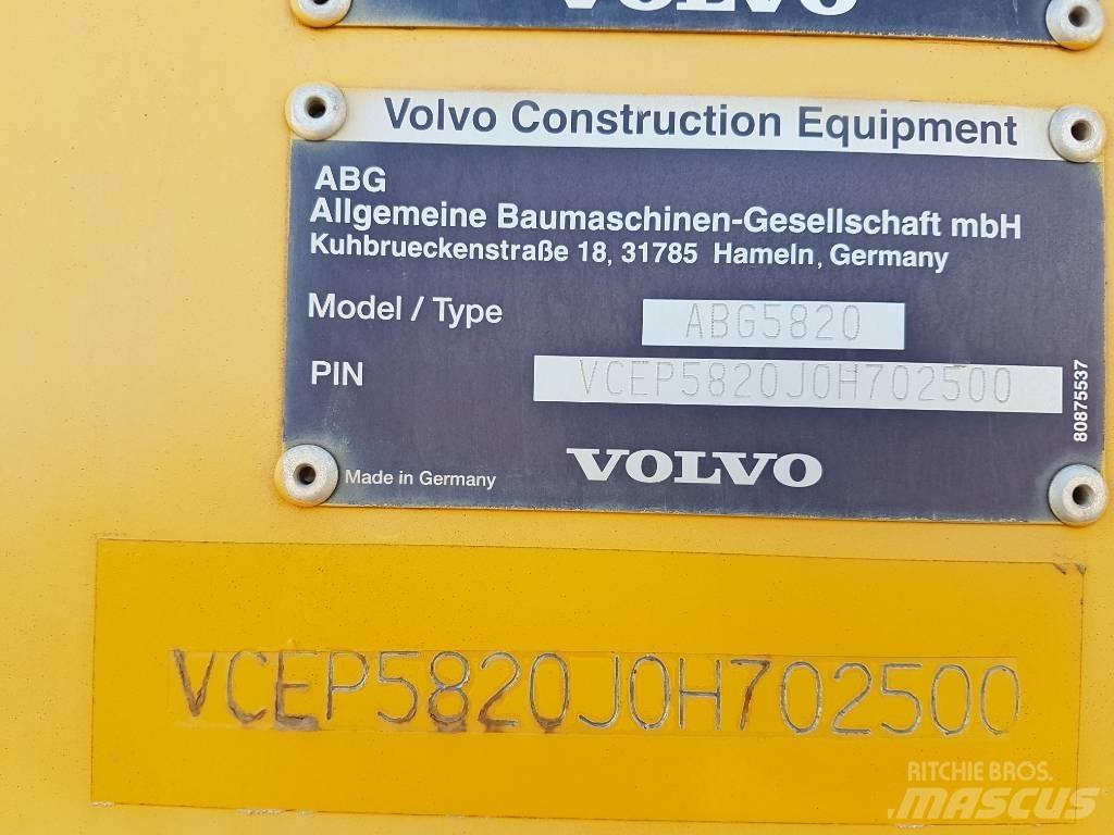 Volvo ABG852 Επίστρωση ασφάλτου