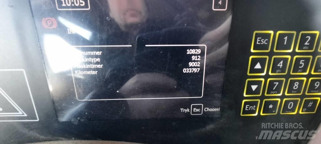 Hydrema 912DS Άκαμπτα Dumper με ανατρεπόμενο κάδο