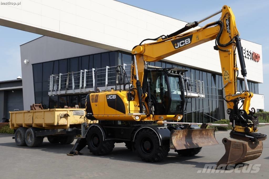 JCB JS 145 W Εκσκαφείς με τροχούς - λάστιχα