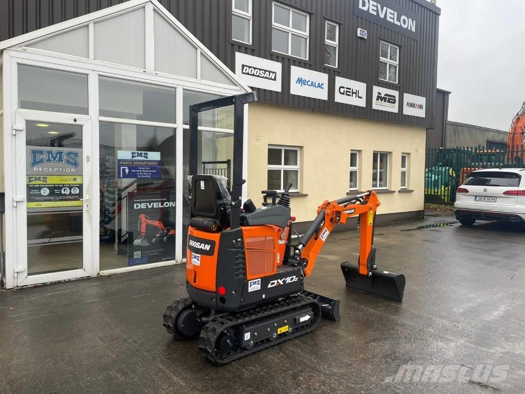 Doosan DX 10 Z Εκσκαφάκι (διαβολάκι) < 7t