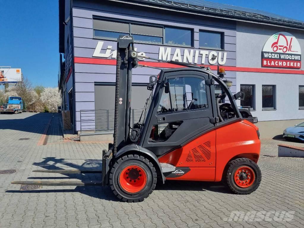 Linde H45T-02 Περονοφόρα ανυψωτικά κλαρκ με φυσικό αέριο LPG