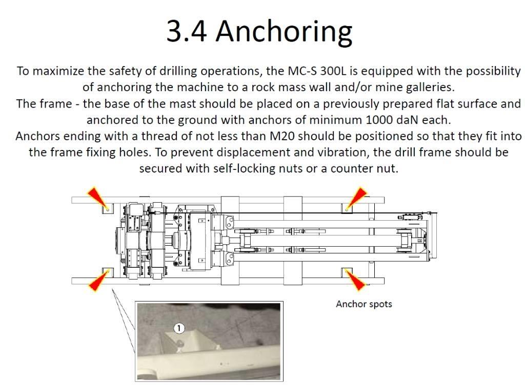 Comacchio MCS 300L Εκσκαφή και υπόγειες γεωτρήσεις