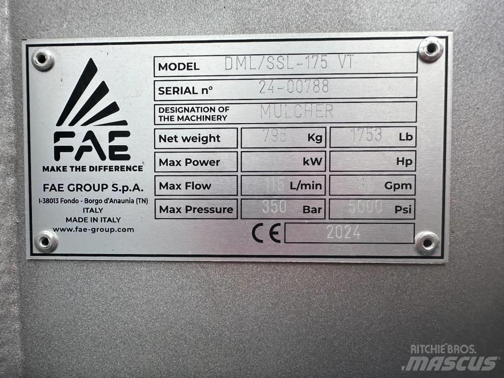 FAE DML/SSL-175 VT Αποφλοιωτές ξυλείας