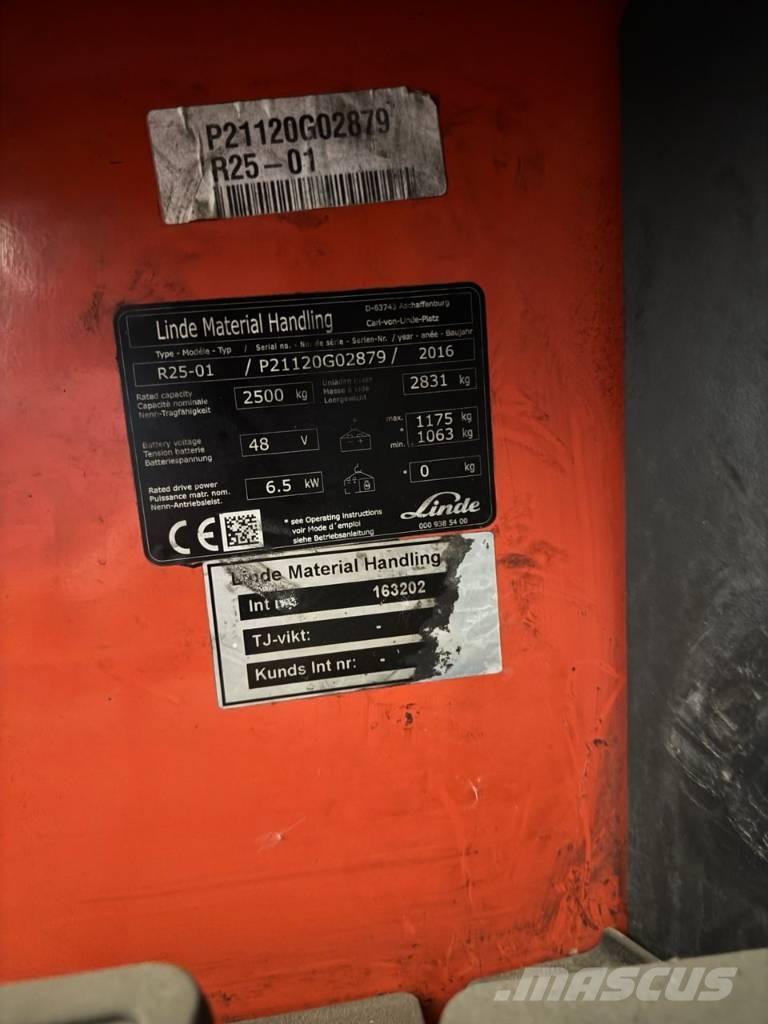 Linde R 25 Ανυψωτικά στενών δρόμων