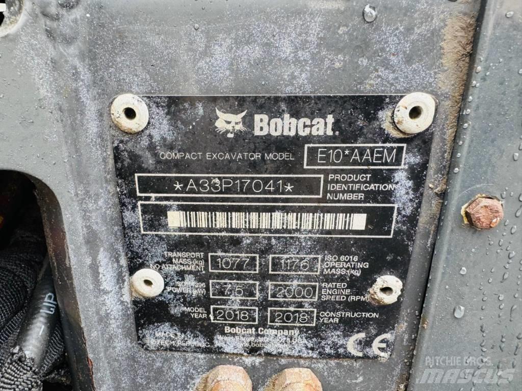 Bobcat E 10 Εκσκαφάκι (διαβολάκι) < 7t
