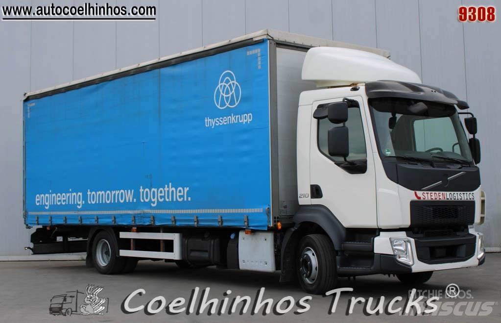 Volvo FL 210 Φορτηγά Καρότσα - Κουρτίνα