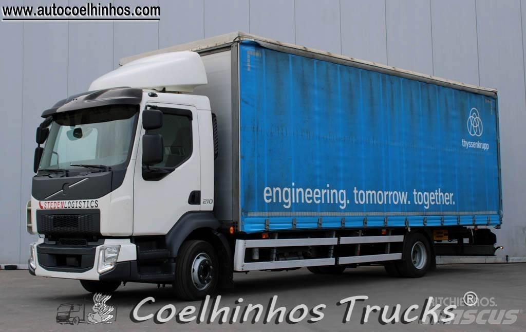 Volvo FL 210 Φορτηγά Καρότσα - Κουρτίνα